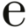 e