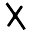 x