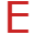 e