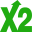 x