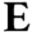 e