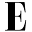 e
