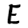 e