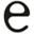 e