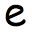e
