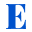 e