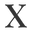 x