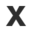 x