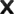 x