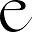 e