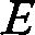 e