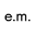 e