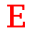 e