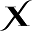 x