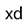 x