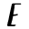 e