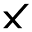 x
