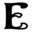 e