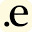 e