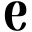 e