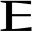 e