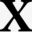 x