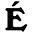 e
