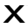 x