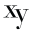 x