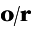 o