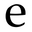 e