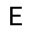 e