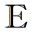 e