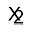 x