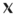 x