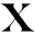x