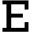 e