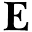 e