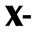x