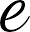 e