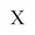 x