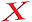 x