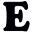 e