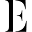 e