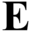e