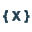 x