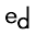 e