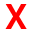 x
