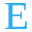 e