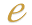 e